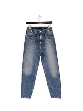 RtA High Rise Tapered Straight Leg Jeans Blue Wash Size 27 Preowned